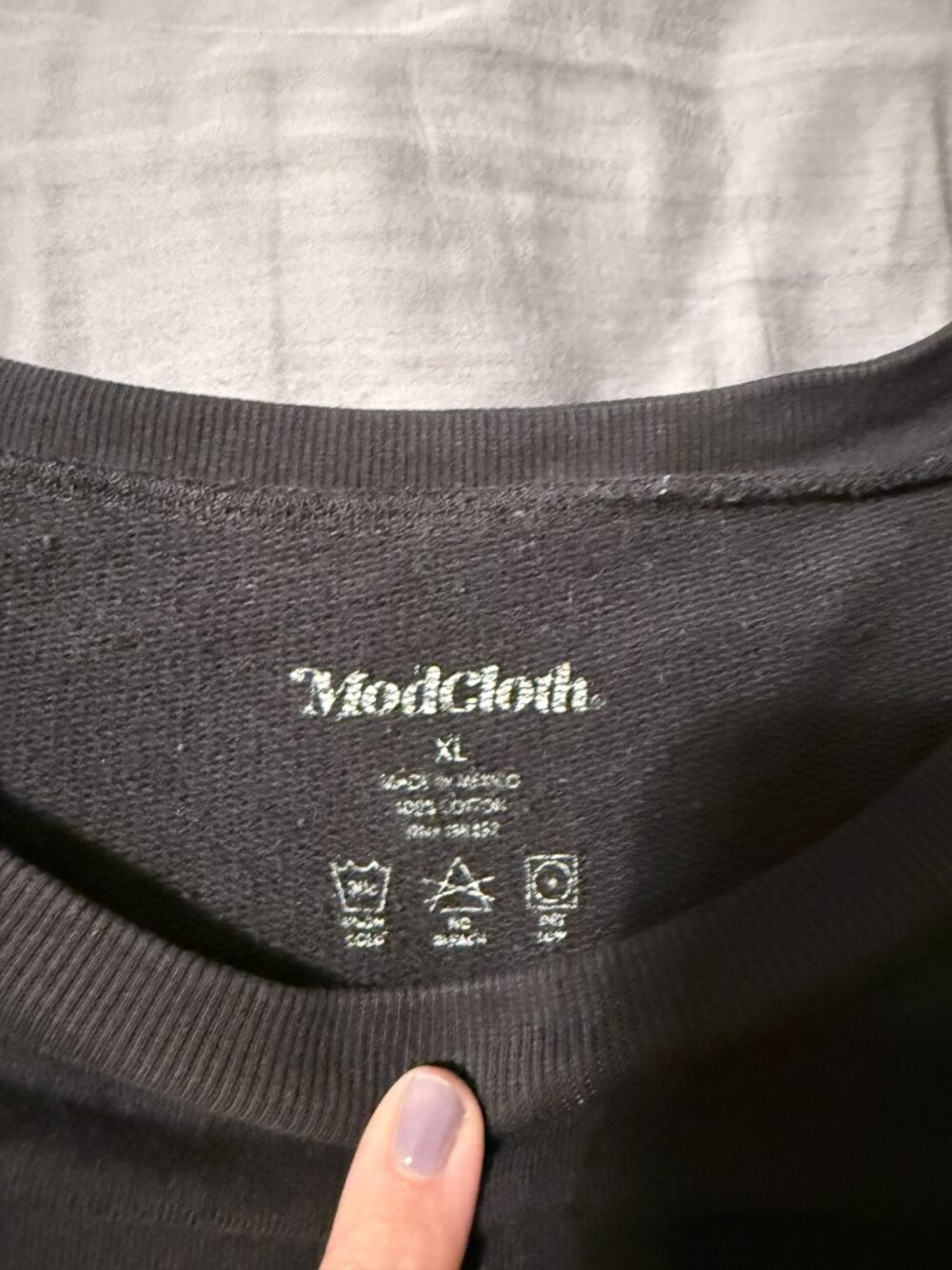Modcloth Skeleton Sweatshirt - Picture 3 of 5
